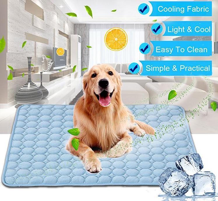 Pet Dog Cat Ice Silk Cold Nest Pad For Cooling In Summer - My Store
