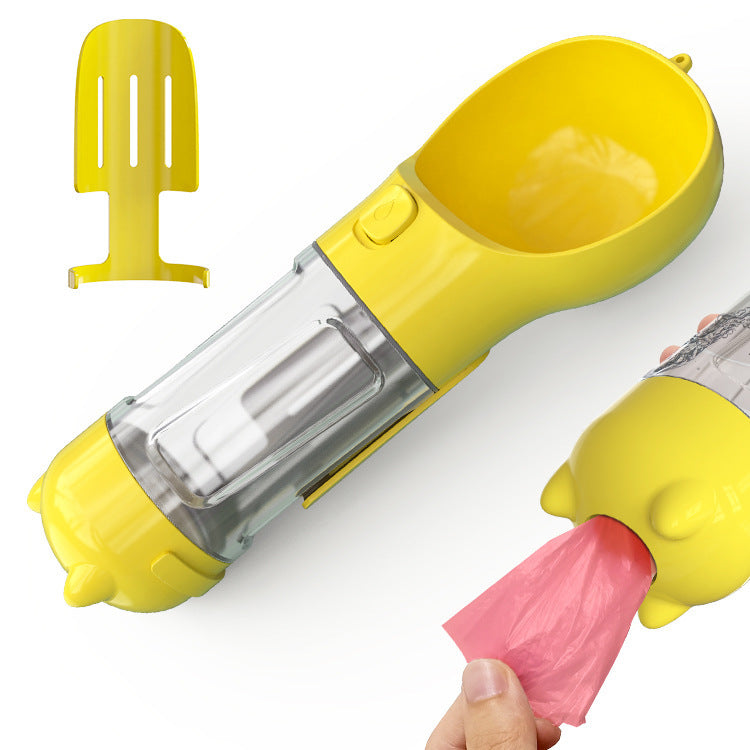 3 in 1 Water Bottle, Feeder, And Garbage Bag - My Store
