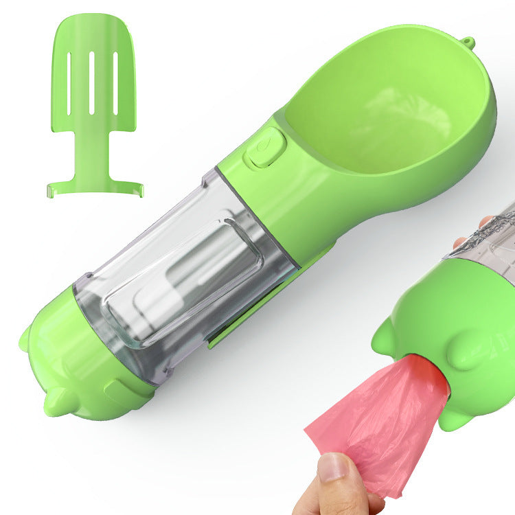 3 in 1 Water Bottle, Feeder, And Garbage Bag - My Store