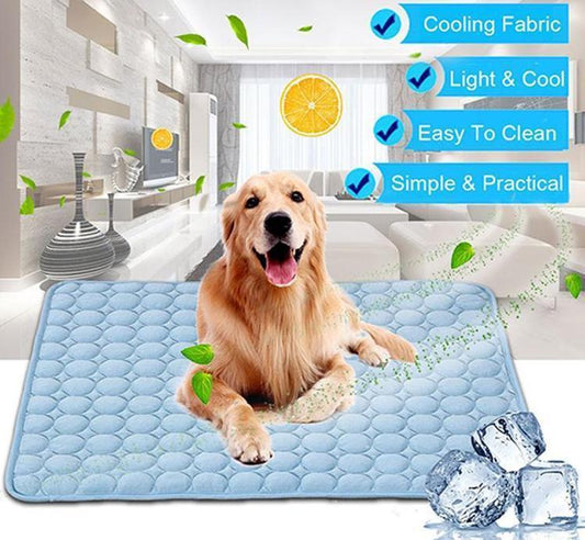 Pet Dog Cat Ice Silk Cold Nest Pad For Cooling In Summer - My Store