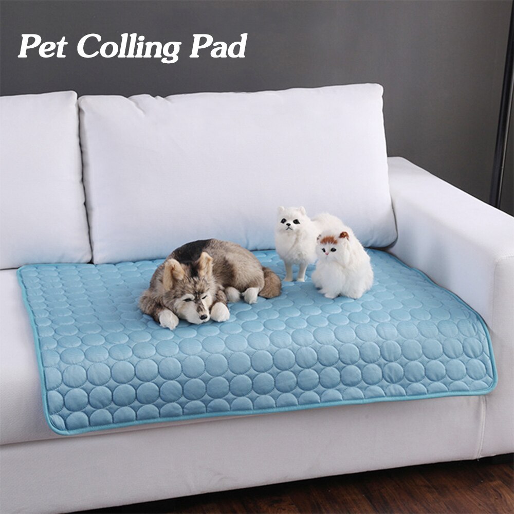 Pet Dog Cat Ice Silk Cold Nest Pad For Cooling In Summer - My Store
